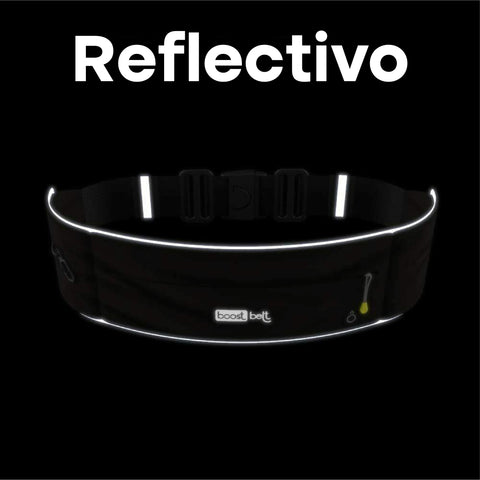 Cinturón para Correr con bandas reflectivas.